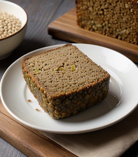 Soybean-Lentil-Rice Loaf recipe image