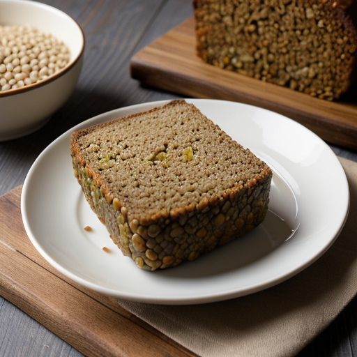Soybean-Lentil-Rice Loaf recipe image