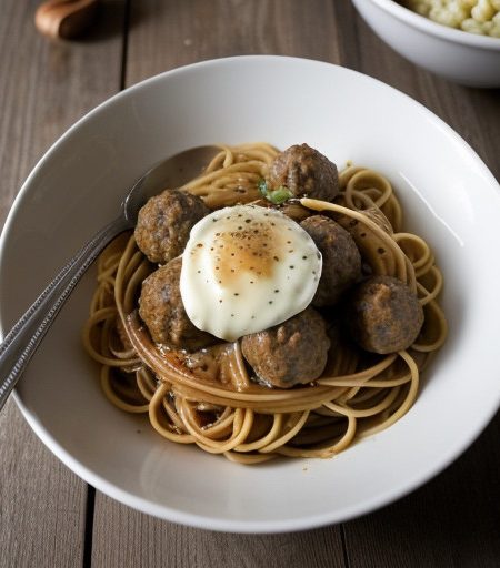 Spagetti Sauce With Meatballs recipe image