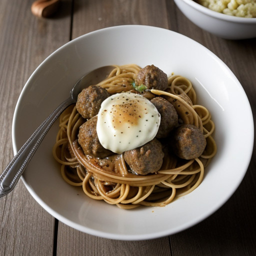 Spagetti Sauce With Meatballs recipe image