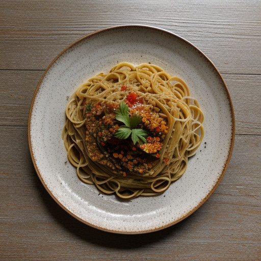 Spaghetti Aglio E Olio (Spaghetti With Garlic and Oil recipe image