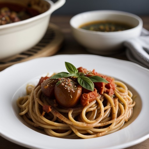 Spaghetti Alla Ciociara recipe image