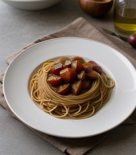 Spaghetti Alla Putanesca recipe image
