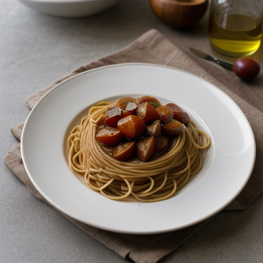 Spaghetti Alla Putanesca recipe image