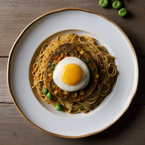 Spaghetti Chicken Casserole recipe image