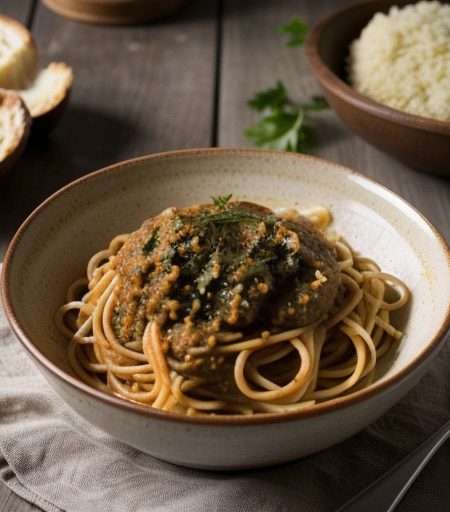 Spaghetti & Clam Sauce recipe image