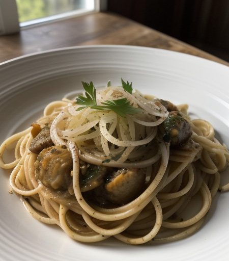 Spaghetti & Crabmeat #9 recipe image