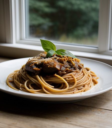 Spaghetti Martini recipe image