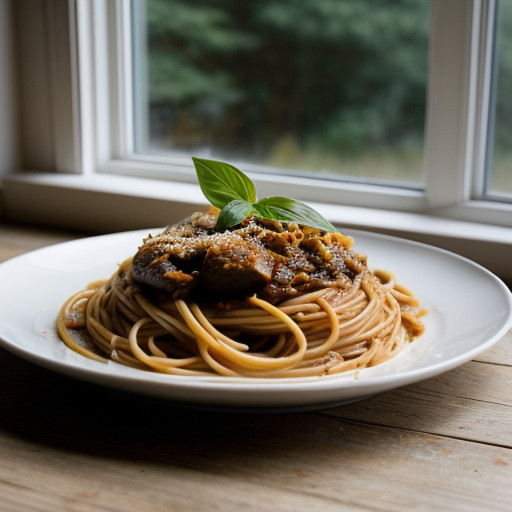 Spaghetti Martini recipe image