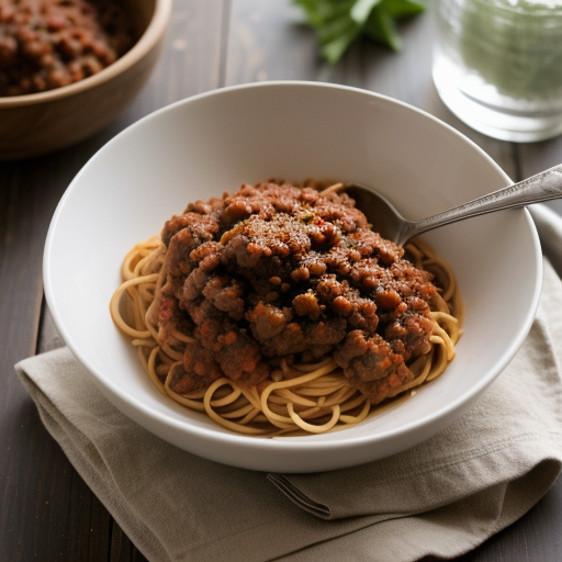 Spaghetti Meat Sauce recipe image