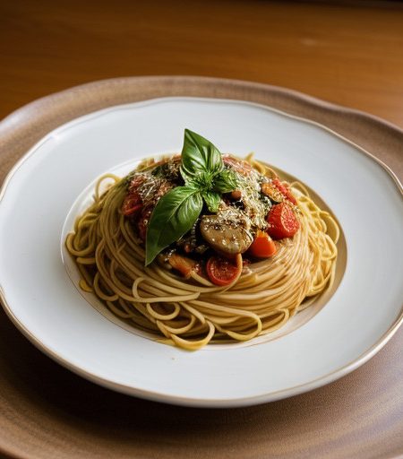 Spaghetti Napoli recipe image