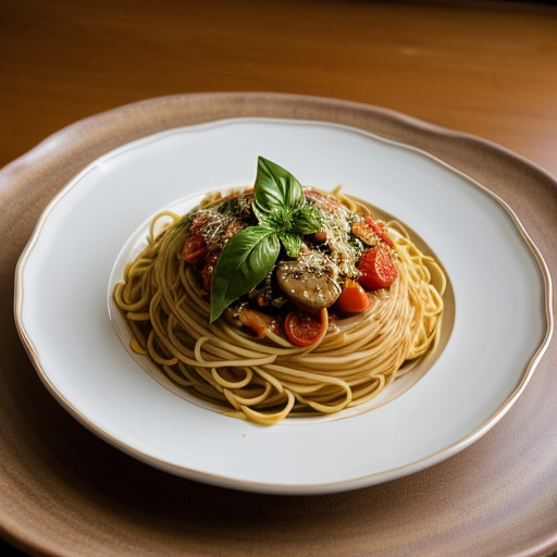 Spaghetti Napoli recipe image