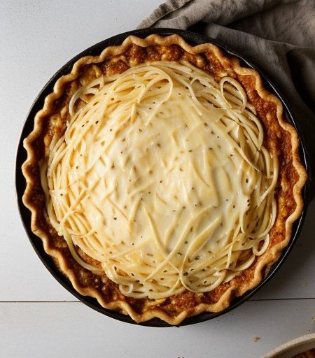 Spaghetti Pie recipe image