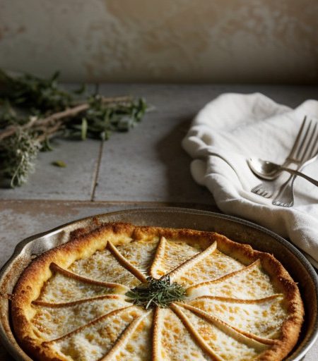 Spaghetti Pizza Pie recipe image
