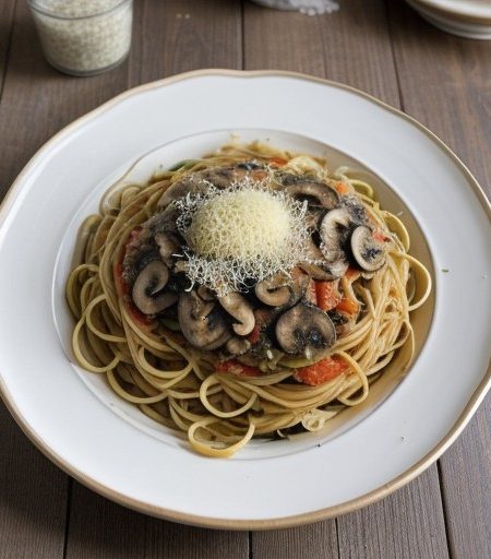 Spaghetti Primavera recipe image