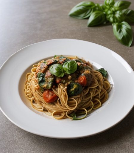Spaghetti Primavera recipe image