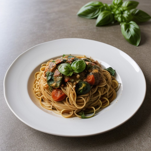 Spaghetti Primavera recipe image