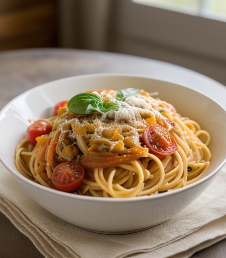 Spaghetti Salad recipe image