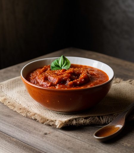 Spaghetti Sauce (Homemade-Tomato Puree recipe image