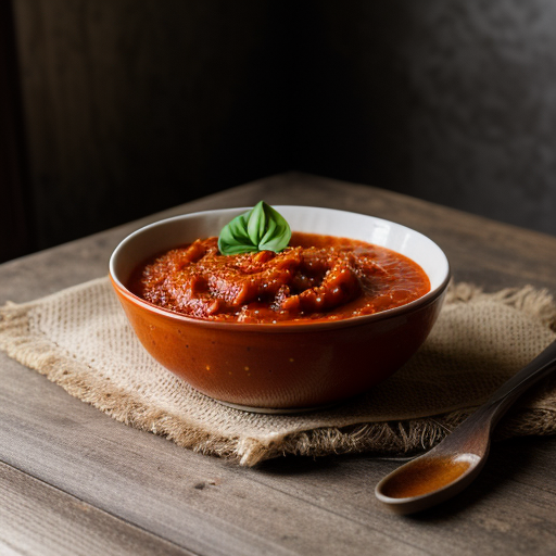Spaghetti Sauce (Homemade-Tomato Puree recipe image