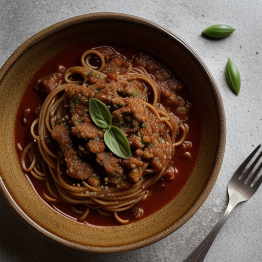Spaghetti Sauce, Irish Style 1 H21 recipe image