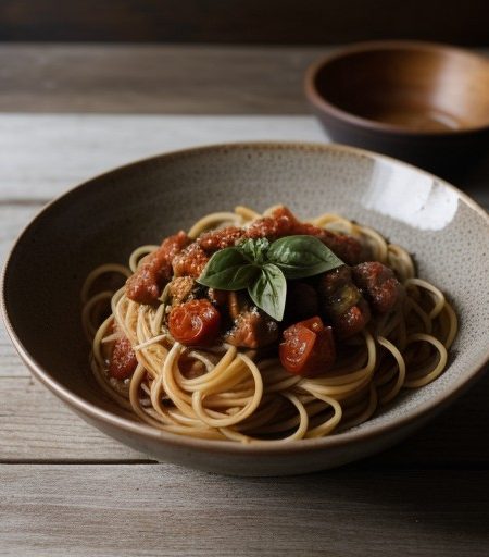 Spaghetti Sauce Puttanesca recipe image