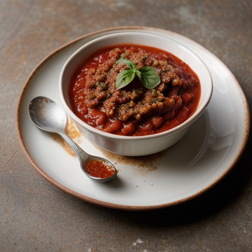 Spaghetti Sauce (With Wine recipe image