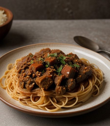Spaghetti Sauce of Three Meats recipe image