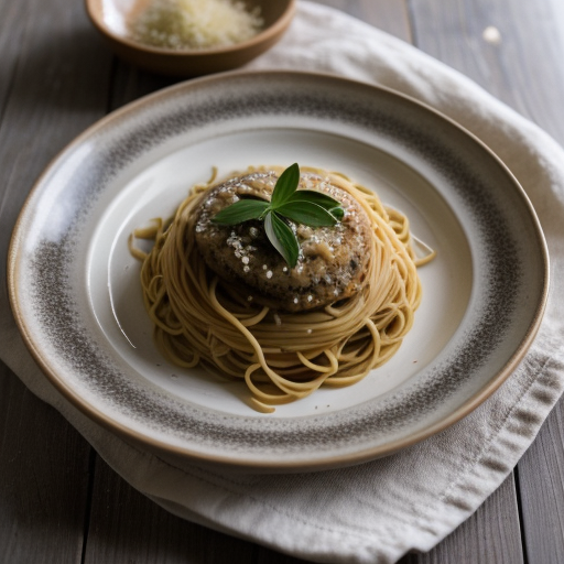 Spaghetti Soubise recipe image