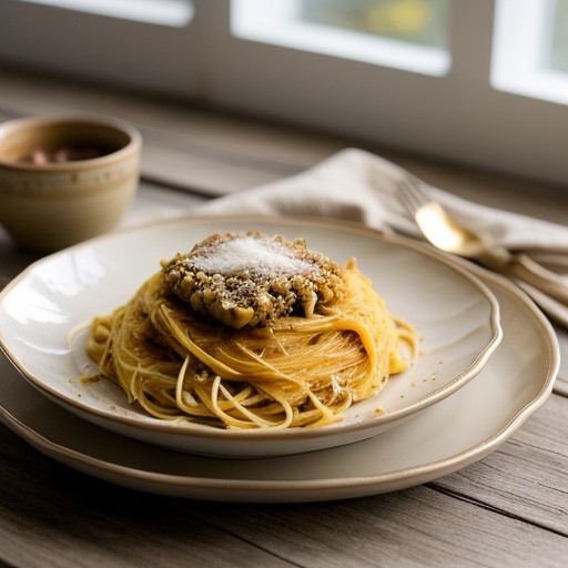 Spaghetti Squah Casserole recipe image