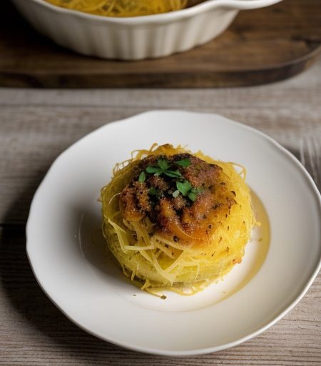 Spaghetti Squash Casserole recipe image