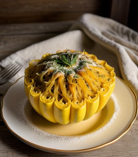 Spaghetti Squash Florentine recipe image