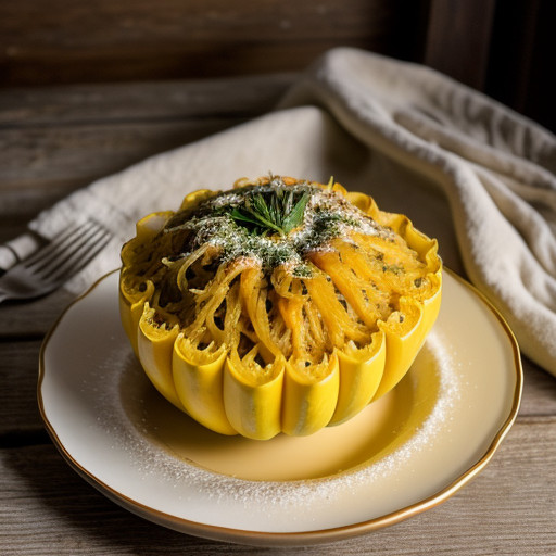 Spaghetti Squash Florentine recipe image