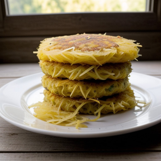 Spaghetti-Squash Fritters - Country Living recipe image