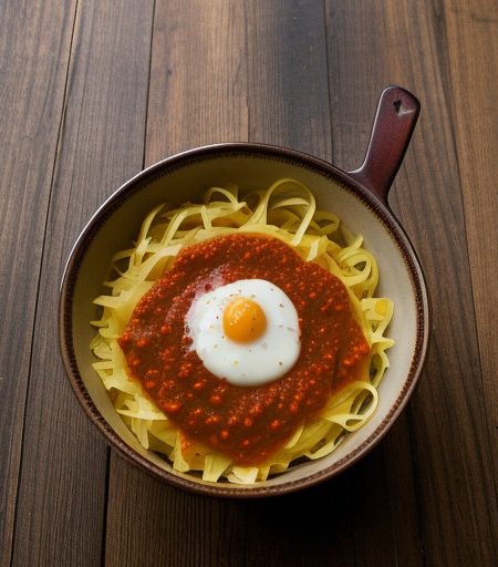 Spaghetti Squash With Pepper Sauce (4.5 Pts recipe image