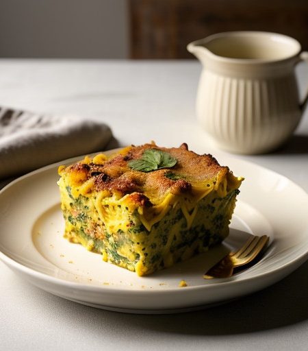 Spaghetti Squash & Zucchini Casserole recipe image