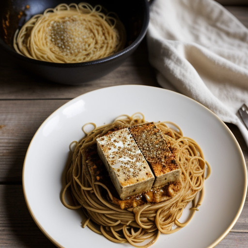 Spaghetti & Tofu recipe image