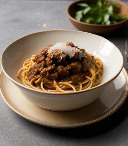 Spaghetti With Meat Sauce (8.5 PTS recipe image