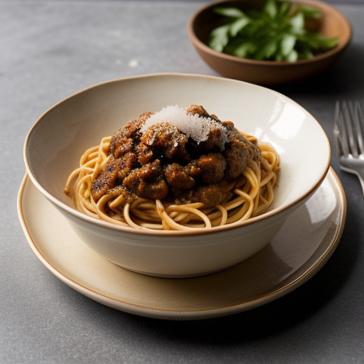 Spaghetti With Meat Sauce (8.5 PTS recipe image