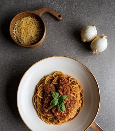 Spaghetti With Meat Sauce (8.5 PTS recipe image