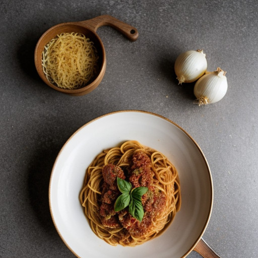 Spaghetti With Meat Sauce (8.5 PTS recipe image