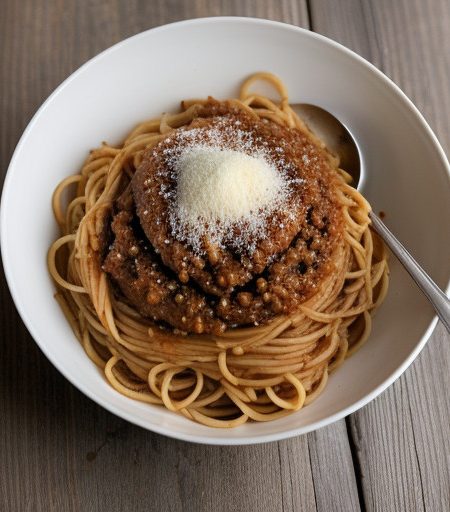 Spaghetti With Turkey Sauce recipe image
