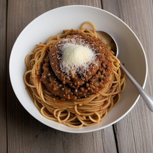Spaghetti With Turkey Sauce recipe image