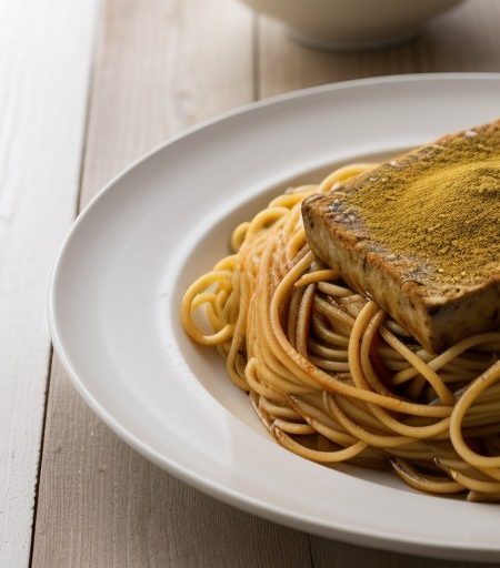 Spaghetti and Tofu recipe image