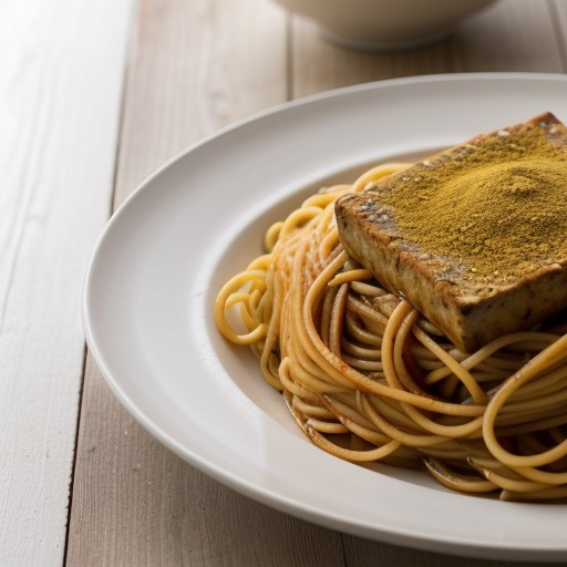Spaghetti and Tofu recipe image