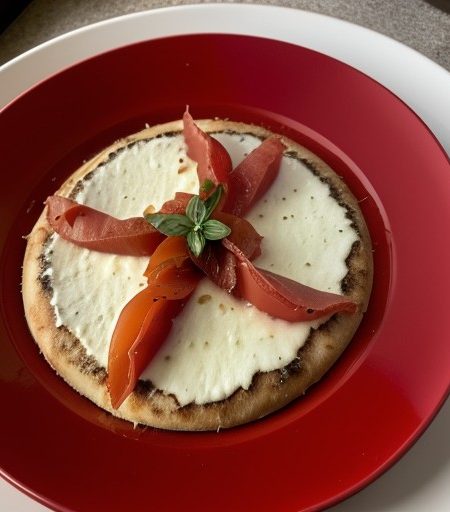 Spago's Prosciutto Pizza recipe image