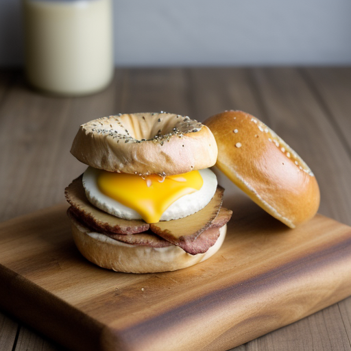 Spam Breakfast Bagels recipe image
