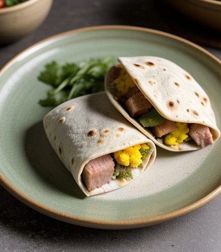 Spam Breakfast Burritos recipe image
