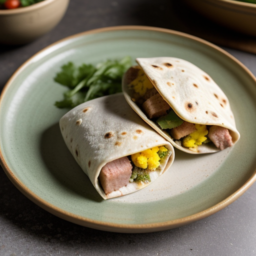 Spam Breakfast Burritos recipe image