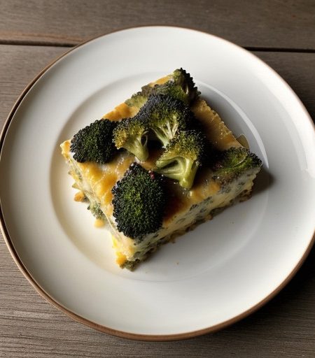 Spam Cheesy Broccoli Bake recipe image